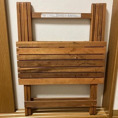 ニトリ　折りたたみ式テーブルの画像