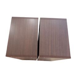 【現状品】木のボックス 木製 ラック 3段 2点 茶 ブラウン 収納 収納ボックス 収納ラック 書類保管 インテリアの画像