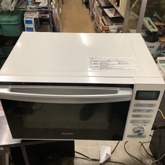 アイリスオーヤマ カウンタートップ オーブンレンジ 18L フラットテーブル MO-F1805  リサイクルショップ宮崎屋　佐土原店　25.11.18の画像