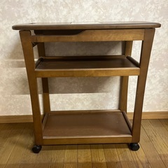 キャスター付きキッチンワゴン※11/24までの画像