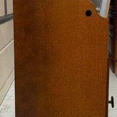 ✨️ジモティー割引✨️【ジャングルジャングル堺初芝店】カリモク　電話台　木製　幅(W)385mm × 奥行(D)325mm × 高さ(H)810mm　堺市（東区　西区　北区　南区　堺区　美原区）高石市　泉大津市　忠岡町　和泉市　松原市　大阪狭山市の画像