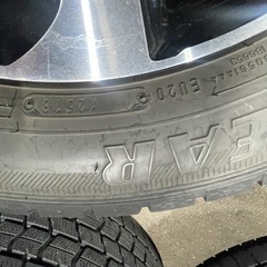 スタッドレスタイヤホイールセットの画像