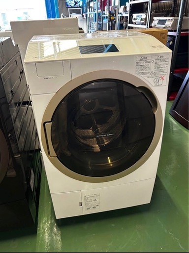 ドラム式乾燥洗濯機TOSHIBA12kg/7kg 2019