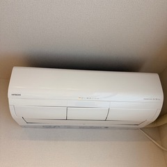 【HITACHI】ルームエアコンおもに14畳用の画像