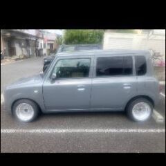 16年式アルトラパン.ナビ.ETC付きピロ付き車高調アクスルの画像