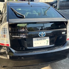 豊田 TOYOTA プリウス30前期 黒 ブラックの画像