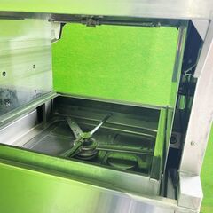 【ホシザキ】業務用　食器洗浄機　ドアスルータイプ　洗浄機　　全自動　JW-450WF　(100V)　(未使用品) 専用洗剤+乾燥仕上剤 付属■C-1562の画像