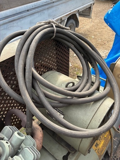 【最終値下げ20000円引】格安！早い者勝ち！引き取り限定！ハイパワー！日立コンプレッサー　ベビコン　7.5kw