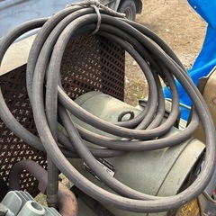 格安！早い者勝ち！引き取り限定！ハイパワー！日立コンプレッサー　ベビコン　7.5kwの画像