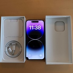 iPhone14 Pro 128GB ディープパープル SIMフリーの画像