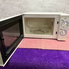 【山善】 SERIO セリオ 電子レンジ MWO-17B-6 ホワイト 2011年製 動作確認済み キッチン家電 一人暮らし A0865の画像