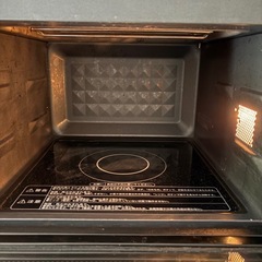 電子レンジ(山善)の画像