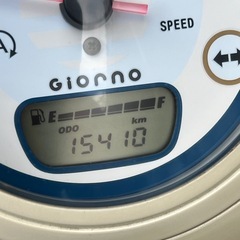大人気セール‼️安心の高年式現行モデル😊バッテリー充電済み🔋前後タイヤまだまだ山あり🗻嬉しいオイル交換済み♻️燃費重視＆デザイン重視の方にオススメ✨ラクラク始動のインジェクション💥AF77 ジョルノ✴の画像