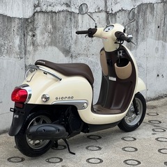 大人気セール‼️安心の高年式現行モデル😊バッテリー充電済み🔋前後タイヤまだまだ山あり🗻嬉しいオイル交換済み♻️燃費重視＆デザイン重視の方にオススメ✨ラクラク始動のインジェクション💥AF77 ジョルノ✴の画像