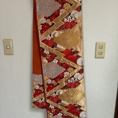 🌹正絹　豪華刺繍帯🌹の画像