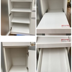 ジモティー限定価格！S730 ⭐ NITORI ニトリ キッチンカウンター レジュームLE 90 幅90cm USED 綺麗の画像