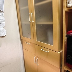 無印良品の食器棚の画像