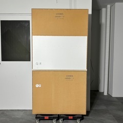 ニトリ レンジボード ソレル 幅100cm 高さ191cm 食器棚 キッチンボード 家具 札幌市白石区の画像