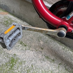 【後輪パンク】24インチ自転車の画像