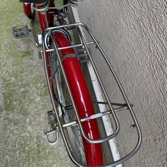 【後輪パンク】24インチ自転車の画像