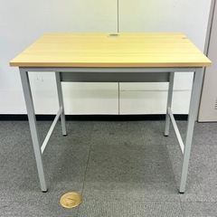 【12月1日以降引き渡し】カグクロ 学習用デスク ナチュラル　800×600×700 ③の画像