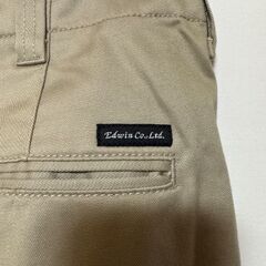 EDWIN エドウィン KHAKI 43300 チノパンツ W32の画像