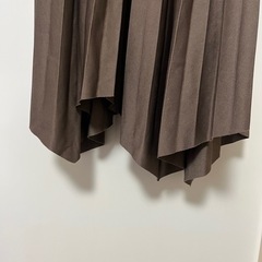未使用品　プリーツスカート　アシメスカートの画像