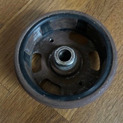 ホンダ純正DJ-1ジェネレーター、フライホイール、ファン現状の画像