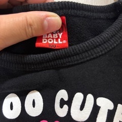 ベビードール女の子服の画像