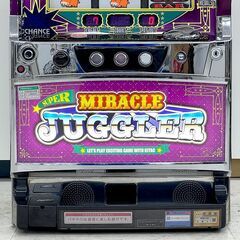 北海道 千歳市/恵庭市  北電子 スーパーミラクルジャグラー/KU スロット 実機 5号機 カウンター付 コイン不要機/ボリューム調整/家庭用電源の画像