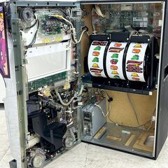 北海道 千歳市/恵庭市  北電子 スーパーミラクルジャグラー/KU スロット 実機 5号機 カウンター付 コイン不要機/ボリューム調整/家庭用電源の画像