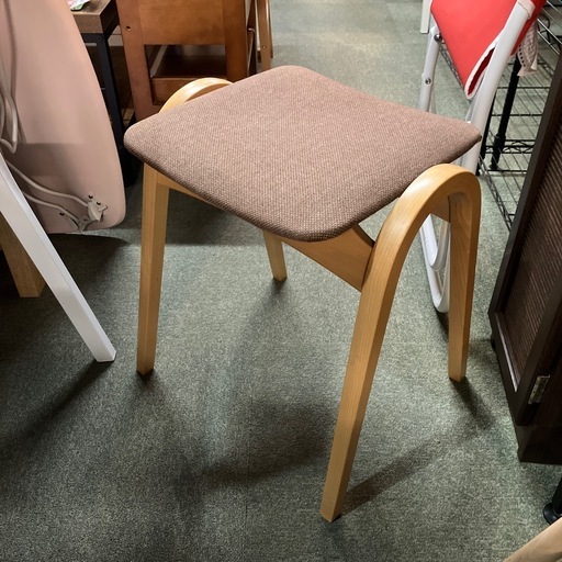 秋田木工 スッキングチェア/　 202スツール【F01007】