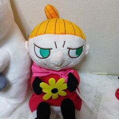 ムーミン＆リトルミーぬいぐるみセットの画像