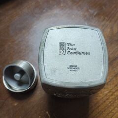 セランゴールの錫製茶器です。茶葉等の保管にどうぞ！の画像