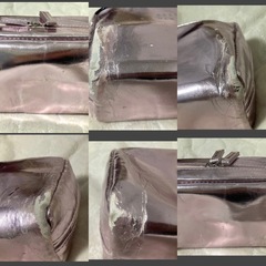 ポーチ4点: バーニーズニューヨーク:ピンク系ポーチ:黒ポーチ: 「curl`n`」National:カールンポーチ：中身なしの画像