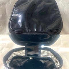 ポーチ4点: バーニーズニューヨーク:ピンク系ポーチ:黒ポーチ: 「curl`n`」National:カールンポーチ：中身なしの画像