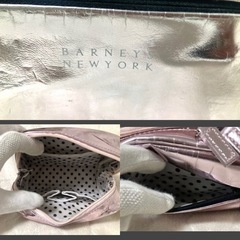 ポーチ4点: バーニーズニューヨーク:ピンク系ポーチ:黒ポーチ: 「curl`n`」National:カールンポーチ：中身なしの画像