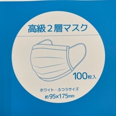 【お得】【激安】高級二層マスクの画像