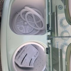 🎵訳あり大特価🎵　洗濯機　2層式　ミニ洗濯機　グリーン　中古美品　2013年製　和光市　リサイクルショップ　リサイクルケイラック　ケイラック和光店　GMW204の画像