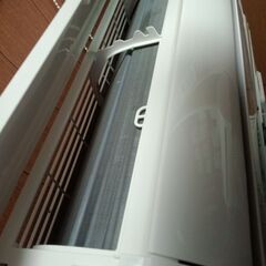 安心の電気工事士がお伺い致します！超高年式2024年製！少し大きめ8畳用！一ランク上の機種！取り付け工事付き！取外し工事無料！保証付き！配送込み♪エリア限定の画像