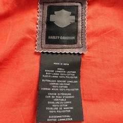 ハーレーダビットソン　Harley-Davidson 革ジャン　ライダースの画像