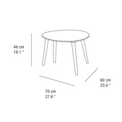 ZARA HOME テーブルの画像