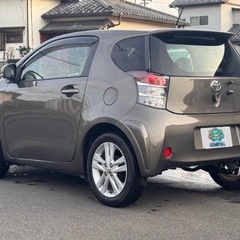 ⭐️車検R9年3月迄⭐️トヨタIQ 130Gレザーパッケージ　ナビ　バックカメラ　ETC Bluetoothオーディオの画像