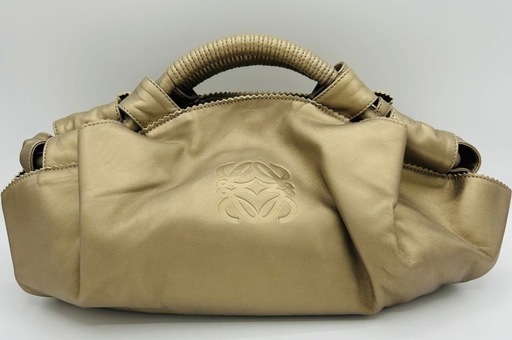 LOEWE ロエベ ナッパアイレ ハンドバッグ ゴールド