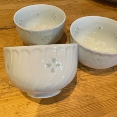 【引き取り限定】中古品　湯呑み　3個セットの画像