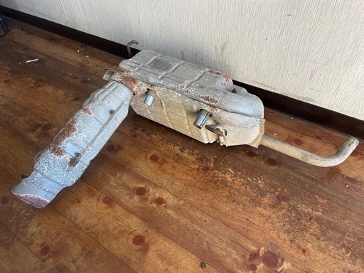 HONDA アクティ　マフラー　HA3 HA4 交換 メンテナンス 整備 車 パーツ ホンダ　宮崎