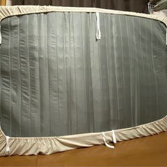 ニトリ脚付きセミダブルベッドの画像