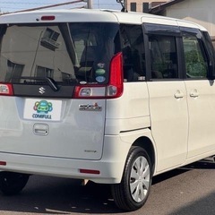 ⭐️車検R9年1月迄⭐️スペーシアX パワースライドドア　ナビ　ETC パールホワイトの画像