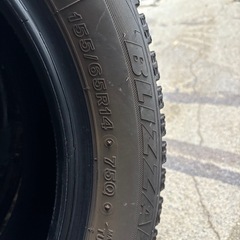 タイヤのみ155/65r14の画像
