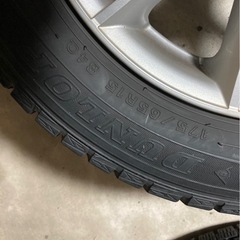 【ほぼ未使用】スタッドレスタイヤ【175/65R15】4本ホイール付き　の画像